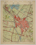 217093 Topografische kaart van de stad Utrecht met omgeving (kaartblad 31H).